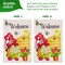G128 Combo Pack: Garden Flag Stand Black 36 in x 16 in & Garden Flag Spring Decoration Welcome Gnome with Flowers 12"x18" Double-Sided Blockout Fabric